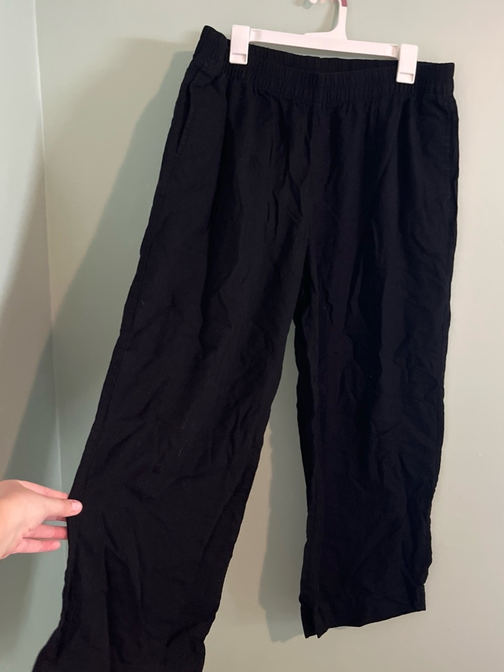 Old Navy Black Super wide leg Pants